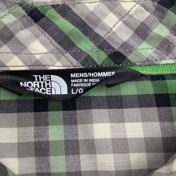The North Face Mens Short Sleeve Pearl Snap Shirt Size Large - Picture 4 of 7